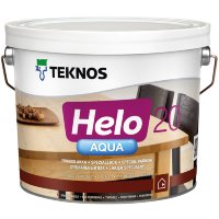 Teknos Helo Aqua 20 / Текнос Хело Аква 20 - Лак полуматовый водоразбавляемый