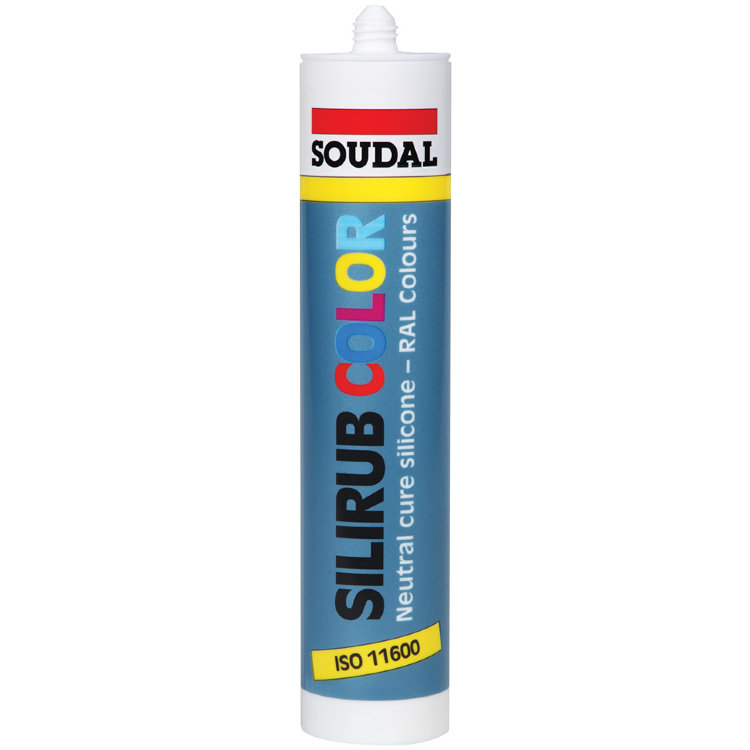 SOUDAL Silirub Color - Нейтральный силикон (310 мл.)