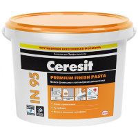 Ceresit IN 95 — Белая финишная полимерная шпаклёвка