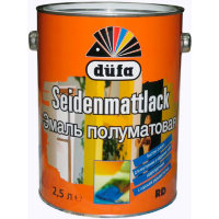 ДЮФА Dufa Seidenmattlack  (0.75 литра) Эмаль полуматовая