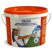 Оскар шпатлевка самовыравнивающаяся жидкая финишная, до 40 м.кв. (14 кг)