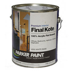 Parker Paint FINAL KOTE 4950 - 100% акриловая латексная эмаль