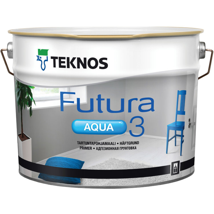 Teknos Futura Aqua 3 / Футура Аква 3 адгезионная грунтовка