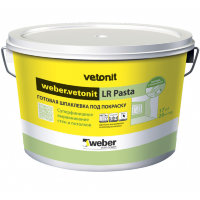 Weber Vetonit LR Pasta - Финишная шпаклевка для стен и потолков