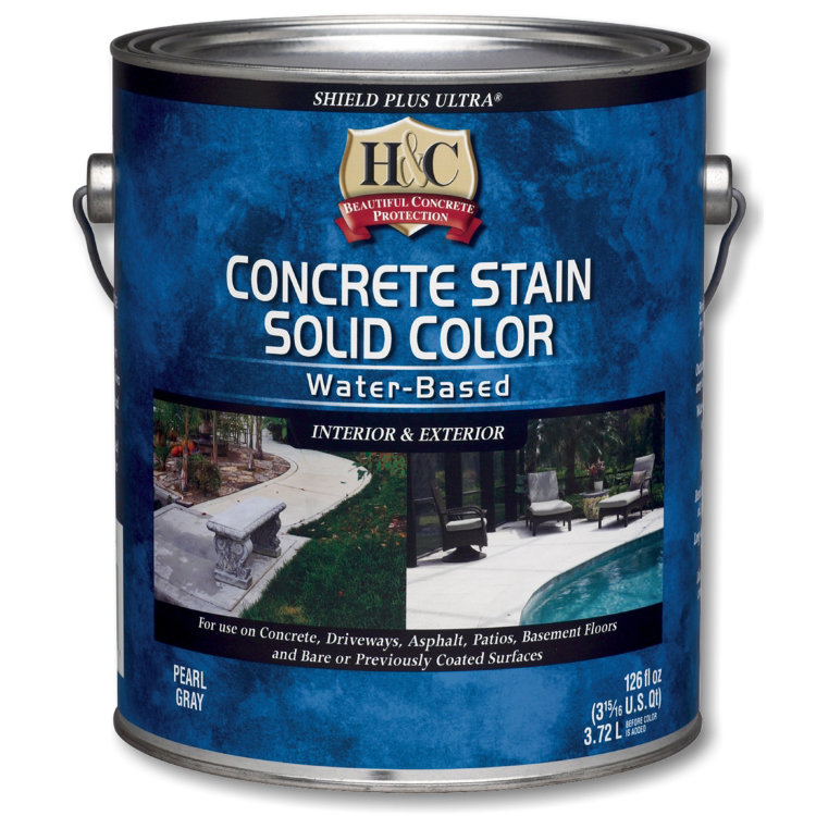 H&C Concrete Stain Solid Color Water-Based - Лак пропитка (водный)