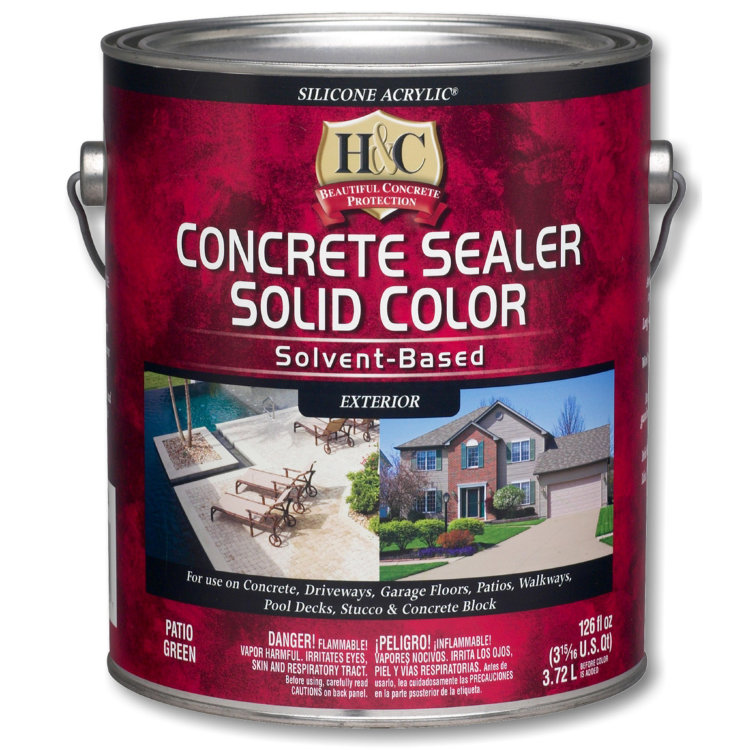 H&C Concrete Sealer Solid Color Solvent Based - Лак-пропитка