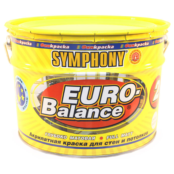 Финкраска Symphony Euro Balance 2 — Акрилатная глубоко матовая краска