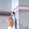 Малярный скотч для деликатных поверхностей Tesa 4333, 50м x 30мм, розовый