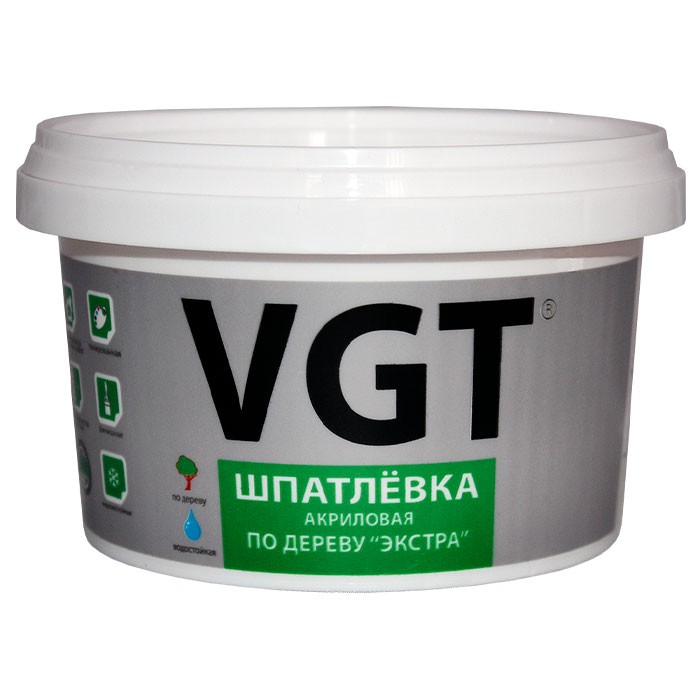 VGT Шпатлевка "Экстра" по дереву "Венге", 1 кг
