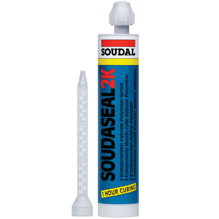 SOUDAL Soudaseal 2К - Быстрый клей-герметик (250 мл.)