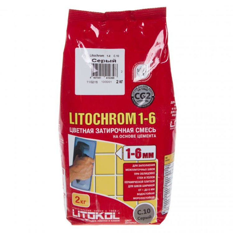 LITOCHROM 1-6 — Затирка для межплиточных швов