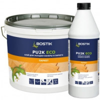 Bostik PU2K ЭКО – Полиуретановый двухкомпонентный клей для фанеры и паркета (10 кг)