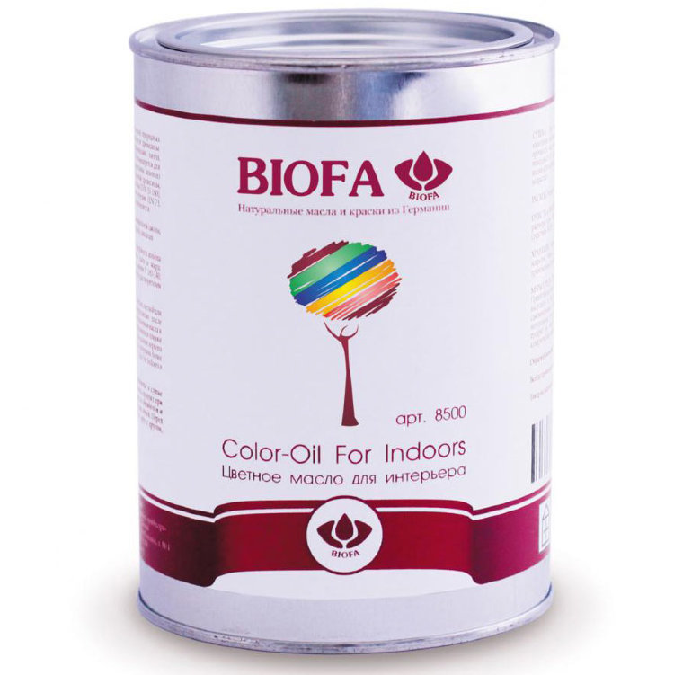 BIOFA 8500 Цветное масло для интерьера (Color-Oil For Indoors)