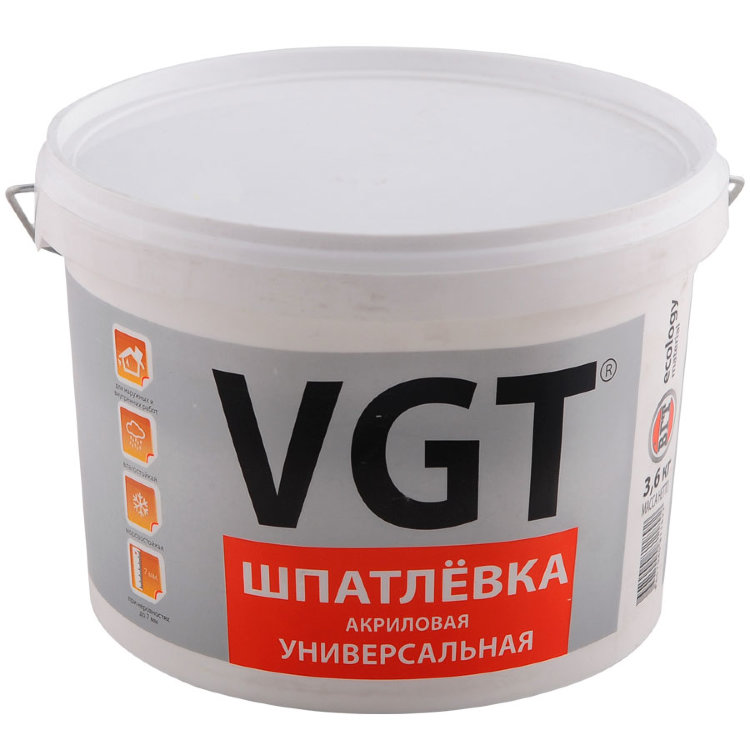VGT Шпатлевка универсальная для наружных и внутренних работ