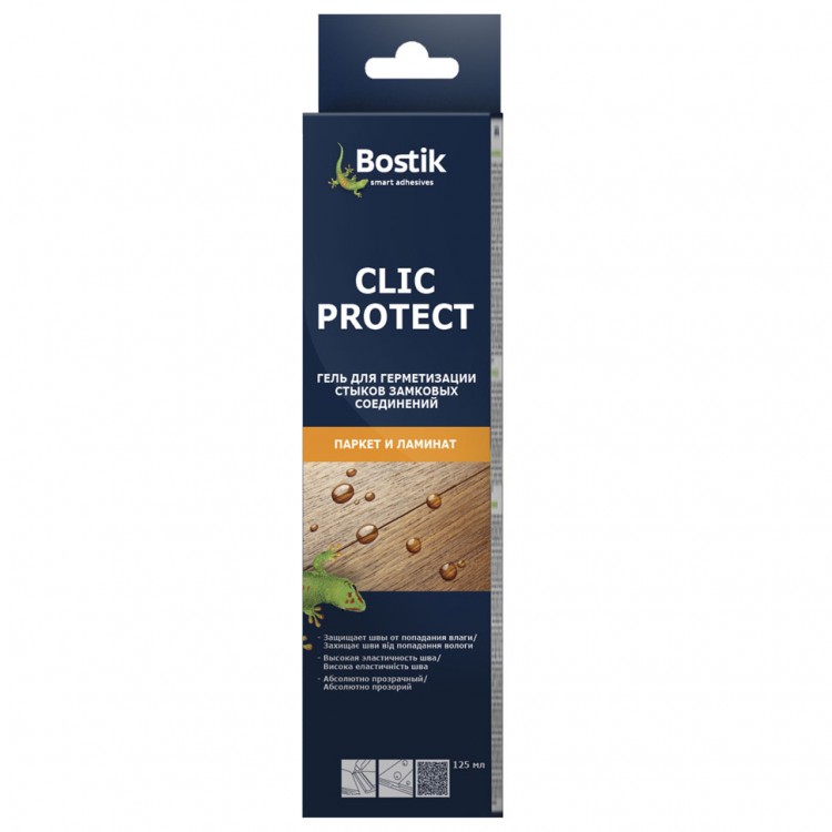Bostik CLIC PROTECT — Гель для герметизации стыков замковых соединений ламината и паркетной доски