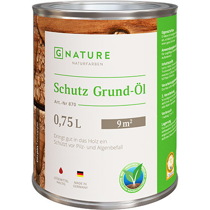 G-Nature 870 Schutz Grund-Ol - Защитный грунт-масло