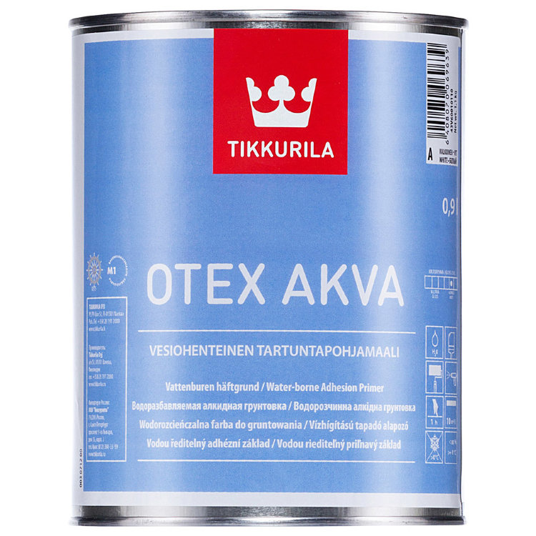 Tikkurila Otex Akva / Отекс Аква — Адгезионная грунтовка на водной основе