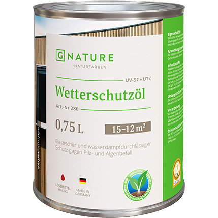 G-Nature 280 Wetterschutzol - Защитное масло для внешних работ