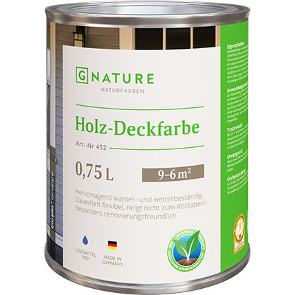 G-Nature 452 Holz-Deckfarbe - Укрывная краска
