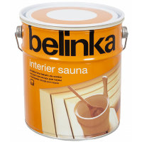 Belinka Interier Sauna термостойкое лазурное покрытие для сауны