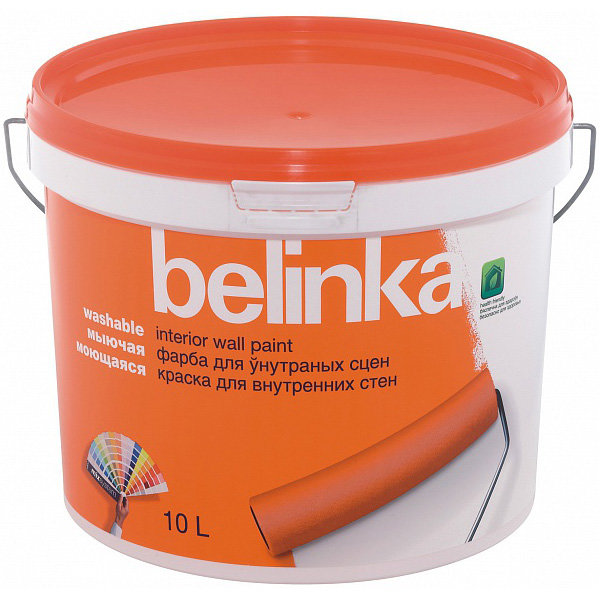 Belinka / Белинка Моющаяся краска для внутренних стен и потолков