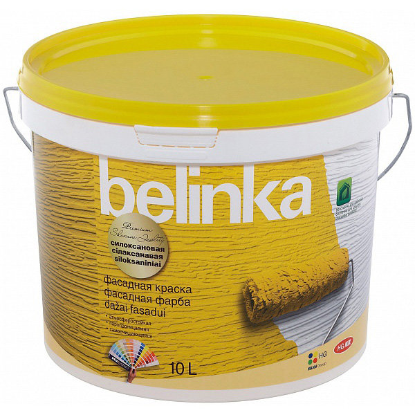 Belinka / Белинка Фасадная силоксановая самоочищающаяся краска