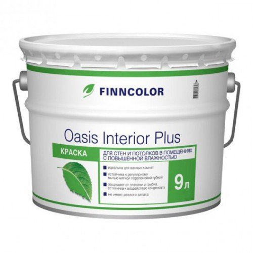 Finncolor Oasis Interior Plus - Краска для стен и потолков