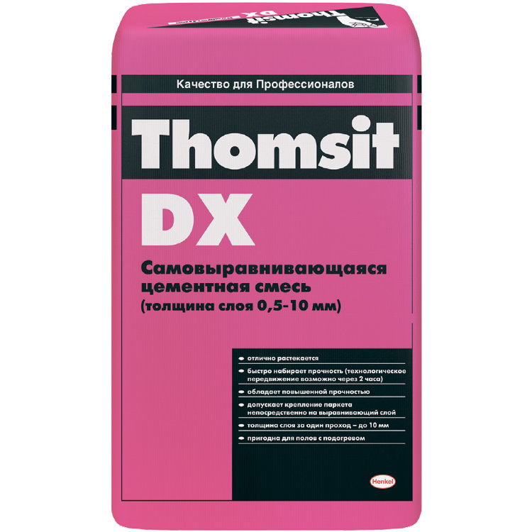 Ceresit Thomsit DX Самовыравнивающаяся смесь для наливного пола