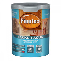 Pinotex Lacker Aqua 10 — Лак на водной основе для стен и мебели матовый