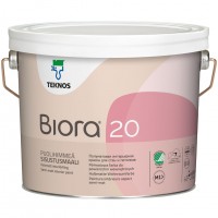Teknos Biora 20 / Текнос Биора 20 полуматовая краска для внутренних работ