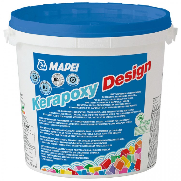МАПЕЙ Керапокси Дизайн / MAPEI Kerapoxy Design 3 кг Заполнитель для швов