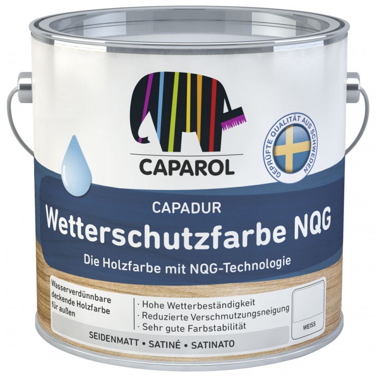 Caparol Capadur Wetterschutzfarbe NQG — Краска для наружных деревянных поверхностей
