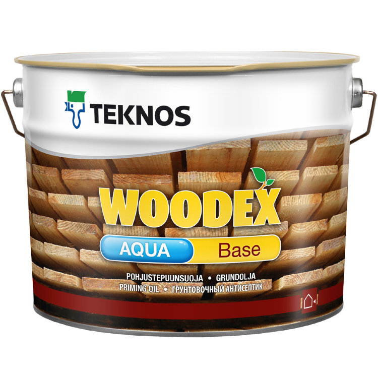 Teknos Woodex Aqua Base / Текнос Вудекс Аква Бейс - Грунтовочный антисептик