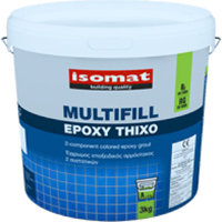 ISOMAT Multifill-Epoxy Thixo — Эпоксидная затирка и клей для плитки (3 кг)