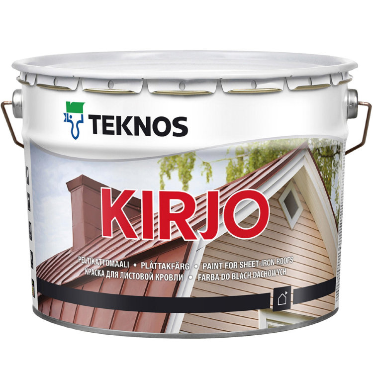 Teknos Kirjo / Текнос Кирьё - Краска для листовой кровли