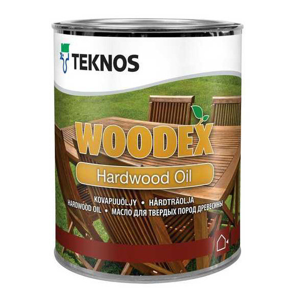 Teknos Woodex Hardwood Oil - Масло для твердых пород древесины