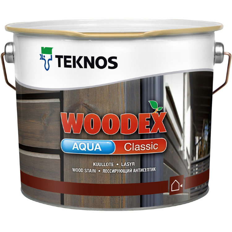 Teknos Woodex Aqua Classic / Текнос Вудекс Аква Классик - Лессирующий антисептик