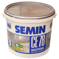 Semin CE 78 Grey (серая крышка) — Шпатлёвка для заделки стыков гипсокартона (8 кг)