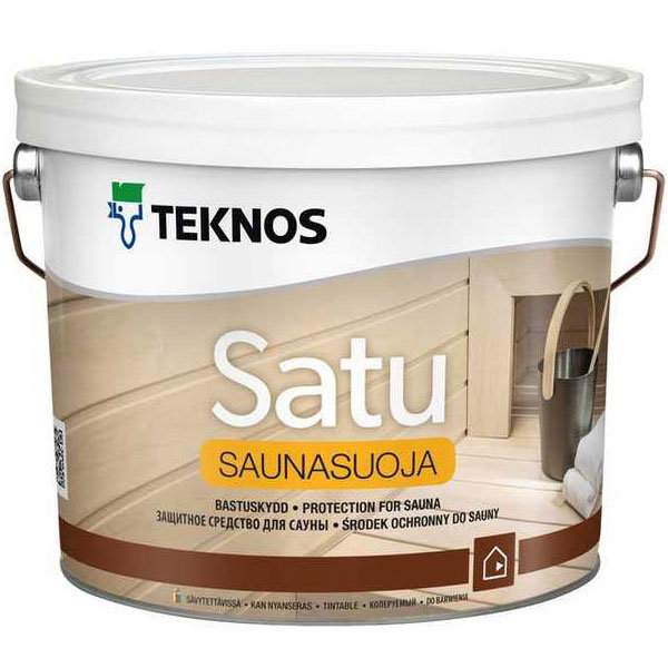 Teknos Satu Saunasuoja / Текнос Сауна Натура -  Защитное средство для сауны
