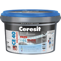 Ceresit CE 40 Aquastatic Эластичная водоотталкивающая затирка для швов