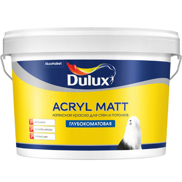 Dulux Acryl Matt - Латексная краска для стен и потолков