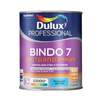 Dulux Professional Bindo 7 экстрапрочная — Матовая краска для стен и потолков