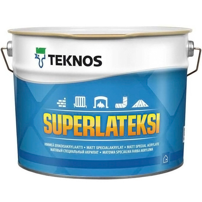 Teknos Superlateksi / Текнос Суперлатекси - Матовая акрилатная краска
