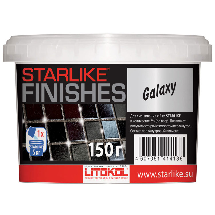 STARLIKE FINISHES — Декоративная добавка для затирки швов